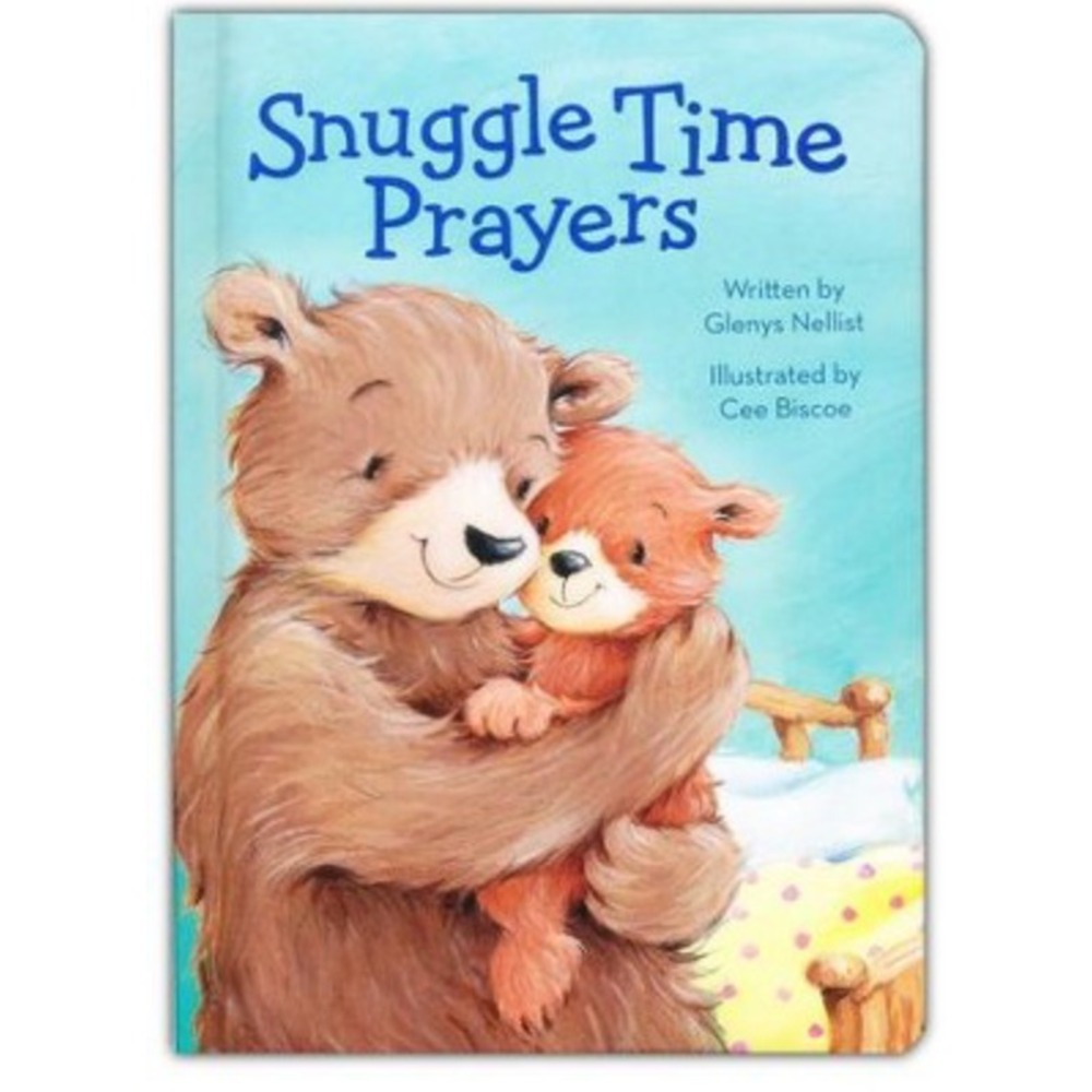Snuggle Time Prayers Board Book Glenys Nellist Zonderkidz 9780310749325